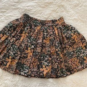 Floral Skater Skirt